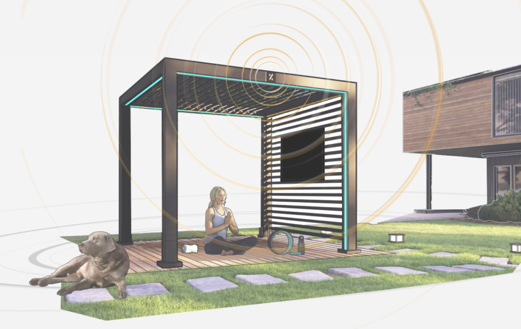 Struxure Pergola, Blue Ridge Aluminum