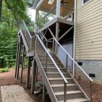 Blue Ridge Aluminum, Glass and Aluminum Hand Rail